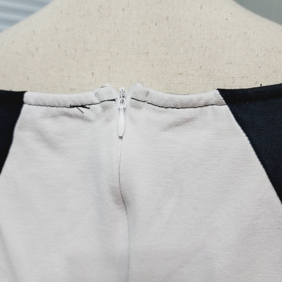 ASHLEY Stewart Mesh Paneled Bodycon Dress - Picture 5 of 6